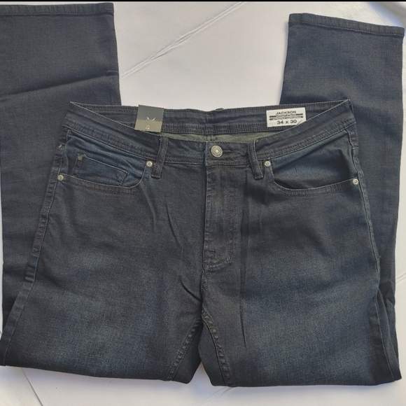 Buffalo David Bitton Men's Jackson Straight Leg Jeans - Picture 2 of 4